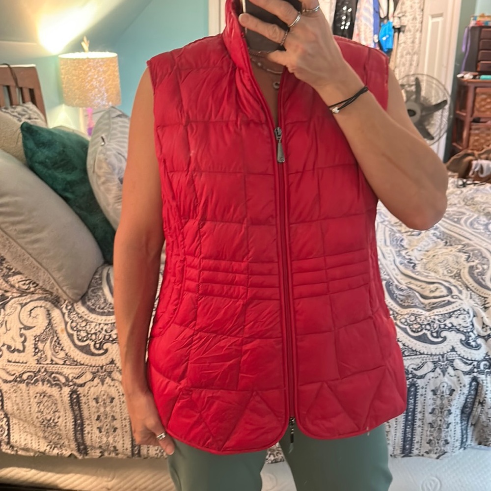Gerry Weber down vest red